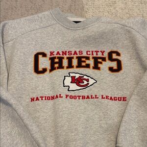 Abercrombie Kansas City Chiefs NFL Gray Sweatshirt Size large